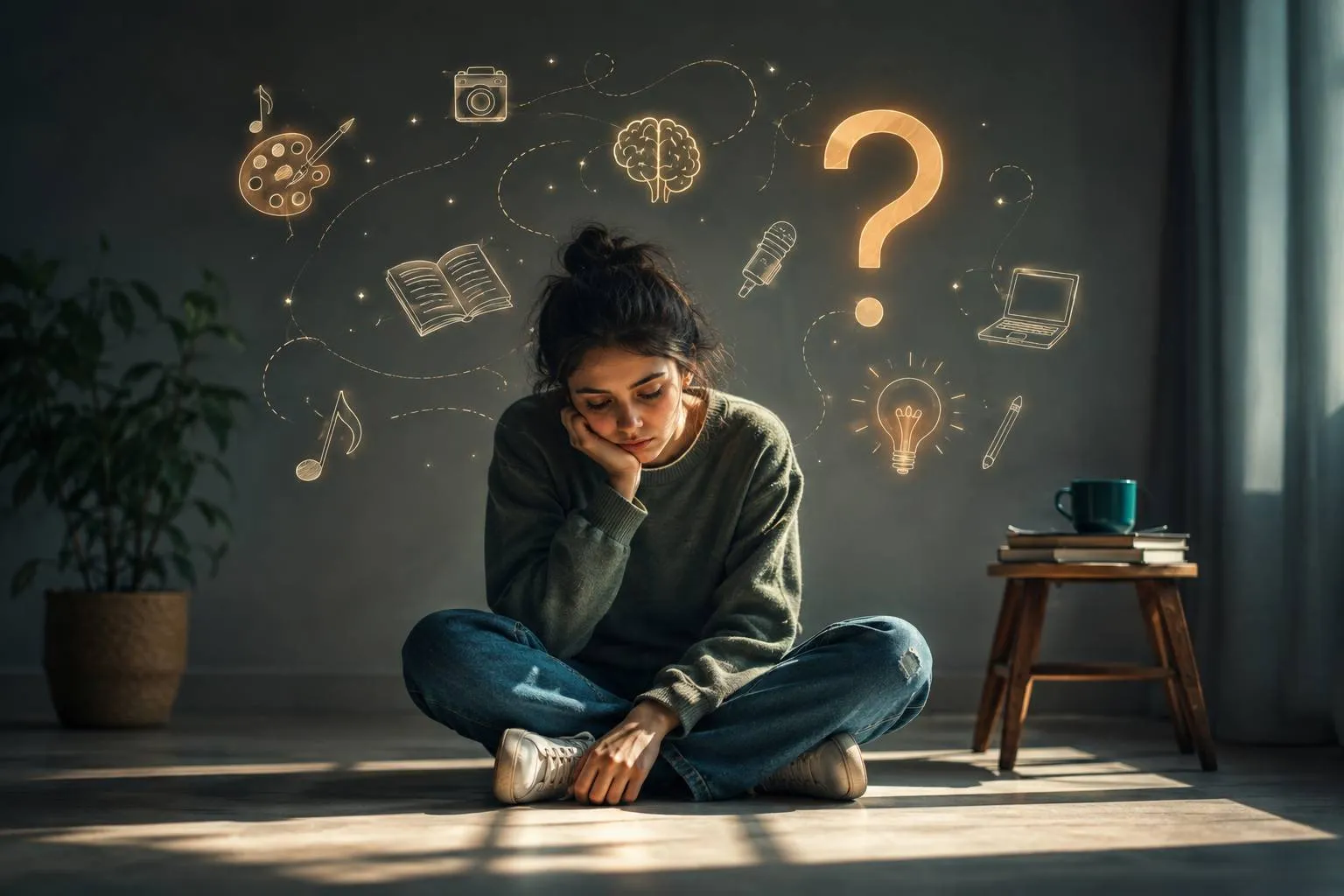 چرا احساس می‌کنم هیچ استعدادی ندارم؟